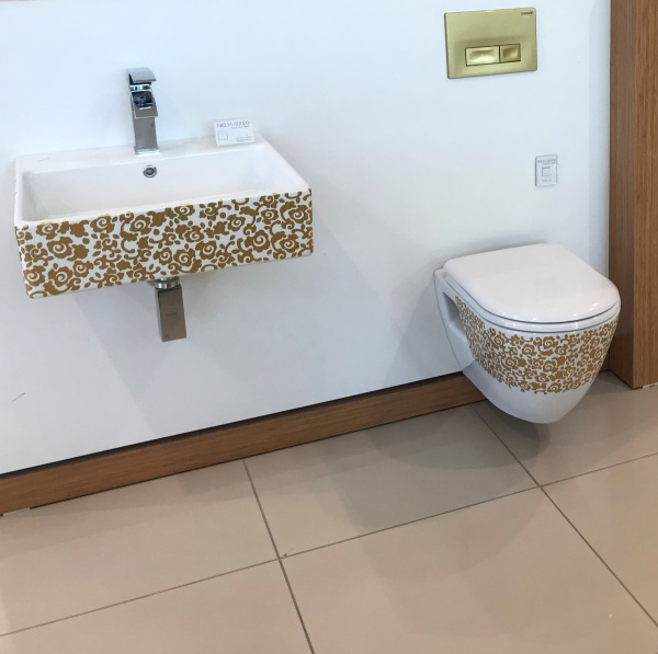 Унитаз подвесной с функцией биде Creavit Terra TP325-00CB00E-CA00